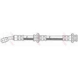 Flexible de Frein Avant Pour Nissan Micra II 46210-5F001 46210-5F002