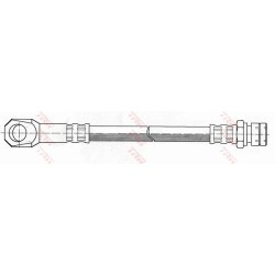 Flexible de Frein Avant Pour Fiat Ritmo MERCEDES 100 6314280035