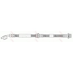 Flexible De Frein Avant Droit Pour Nissan Primera Hatchback 46210-2F001