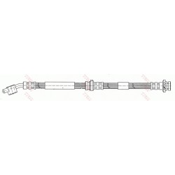 Flexible De Frein Avant Droit Pour Nissan Primera Hatchback 46210-2F001