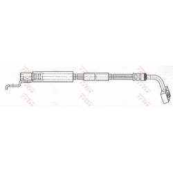 Flexible De Frein Avant Gauche Pour Jeep Cherokee Grand I Wrangler II 52007583