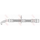 Flexible De Frein Avant Gauche Pour Toyota RAV 4 I Cabrio 90947-02781