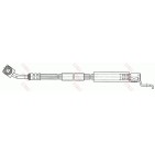 Flexible De Frein Avant Droit Pour Jeep Cherokee Wrangler II 52006470