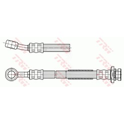 Flexible De Frein Avant Gauche Pour Suzuki Jimny 51540-81A00