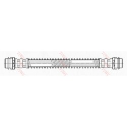 Flexible De Frein Arrière Pour VW Audi Porsche 7L0611776A 95535506001 7L0611776