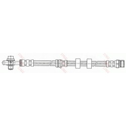 Flexible de Frein Avant Pour VW FOX Seat Skoda 6Q0611701A 6Q0611701B 6Q0611701C