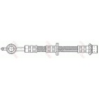 Flexible De Frein Avant Droit Pour Toyota BB I Yaris 90947-02C31 90947-02D76