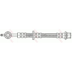 Flexible De Frein Avant Gauche Pour Toyota BB I Yaris 90947-02C32 90947-02D77