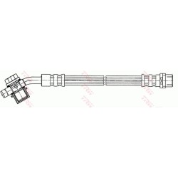 Flexible De Frein Arrière Pour Audi A4 8D0611775G 8D0611775J