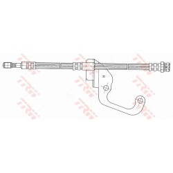 Flexible De Frein Avant Droit Pour Hyundai Galloper II 58732-M1000 HB407506