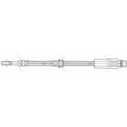 Flexible de Frein Avant Pour Opel Astra H Meriva B Zafira A Family Vauxhall