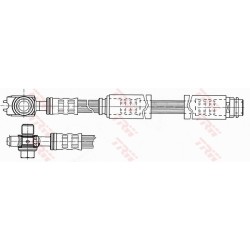 Flexible de Frein Avant Pour VW New Beetle Audi A3 TT