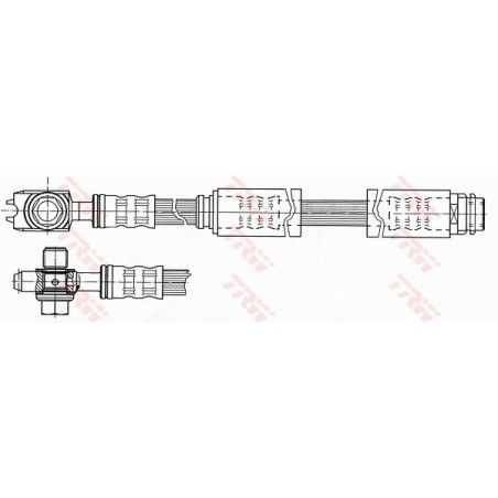 Flexible de Frein Avant Pour VW New Beetle Audi A3 TT