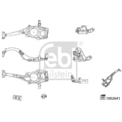 Fusee D'Essieu Avant Droit Pour Audi A4 A5 Q5 8K0407254AB 8K0407254Q