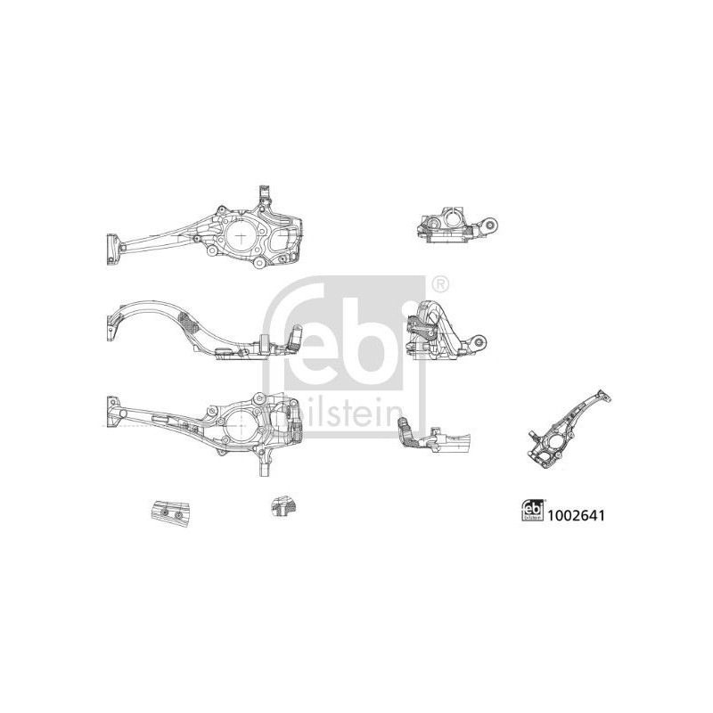 Fusee D'Essieu Avant Droit Pour Audi A4 A5 Q5 8K0407254AB 8K0407254Q