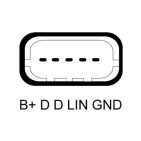 Alternateur Pour Peugeot Citroën DS 1625944680 9807970180 1635039680 9815455980