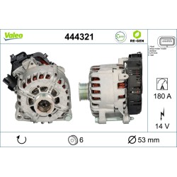 Alternateur Pour Peugeot Opel Citroën DS 9807970180 9815455980 9826549680