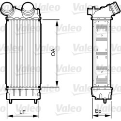 Intercooler Echangeur Radiateur Pour Peugeot Citroën Berlingo DS 0384-N9 384N9