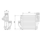 Intercooler Echangeur Radiateur Pour Peugeot Opel Fiat Toyota 9675627980 3637170