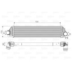 Intercooler Echangeur Radiateur Pour Renault Opel Ford Nissan 144960015R 4420575