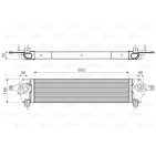 Intercooler Echangeur Radiateur Pour Nissan Qashqai +2 I Van 14461BB30A