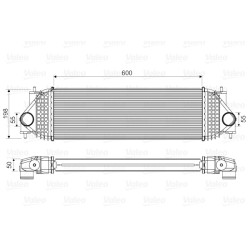 Intercooler Echangeur Radiateur Pour Suzuki Grand Vitara II 1362067J02