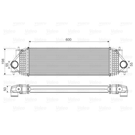 Intercooler Echangeur Radiateur Pour Suzuki Grand Vitara II 1362067J02