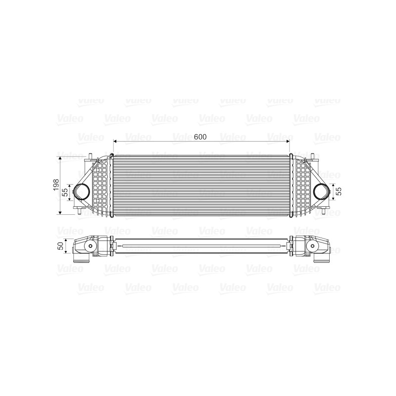 Intercooler Echangeur Radiateur Pour Suzuki Grand Vitara II 1362067J02