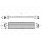 Intercooler Echangeur Radiateur Pour Opel Fiat Alfa Romeo Chrysler 1302225