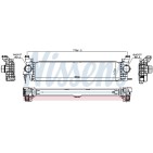 Intercooler Echangeur Radiateur Pour MERCEDES Marco Polo Camper Vito