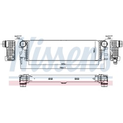 Intercooler Echangeur Radiateur Pour MERCEDES Classe V Marco Polo Camper