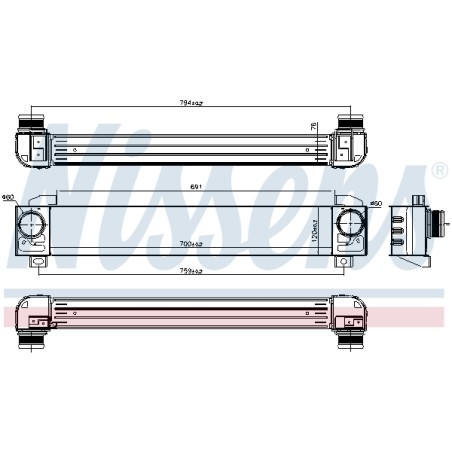 Intercooler Echangeur Radiateur Pour Peugeot Citroën DS4 DS5 DS 1440.R9 1440R9