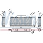 Intercooler Echangeur Radiateur Pour Mitsubishi Pajero IV Van 1530A052