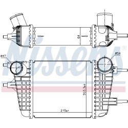 Intercooler Echangeur Radiateur Pour Nissan Micra IV Note 144613HD0B 144613HD0C