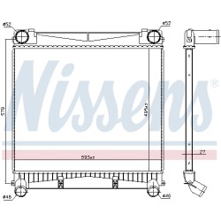 Intercooler Echangeur Radiateur Pour Land Rover Range Rover III Sport