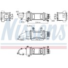 Intercooler Echangeur Radiateur Pour VW Polo Audi A1 Seat Skoda 04B145749K