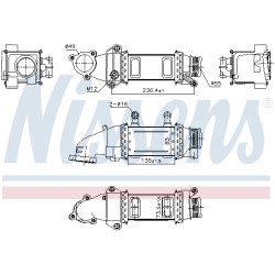 Intercooler Echangeur Radiateur Pour VW Polo Audi A1 Seat Skoda 04B145749K