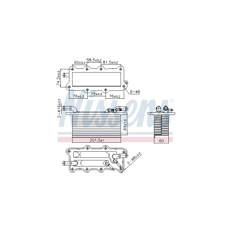 Intercooler Echangeur Radiateur Pour VW Caddy IV Audi Seat Skoda 04C145749A