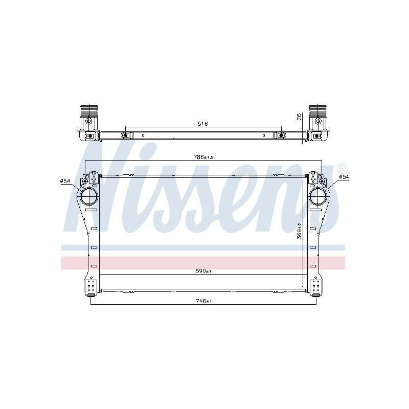 Intercooler Echangeur Radiateur Pour Toyota Auris Avensis Verso 179400X020