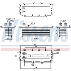 Intercooler Echangeur Radiateur Pour Fiat 500X Tipo Jeep Renegade SUV