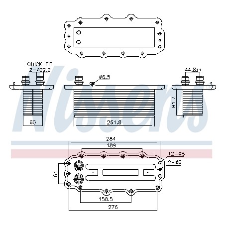 Intercooler Echangeur Radiateur Pour Fiat 500X Tipo Jeep Renegade SUV