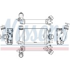 Intercooler Echangeur Radiateur Pour Dacia Duster Jogger Logan II III 144968819R