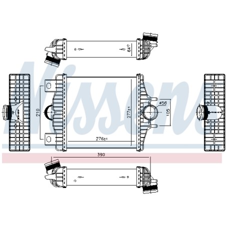 Intercooler Echangeur Radiateur Pour Land Rover Range Rover IV Sport