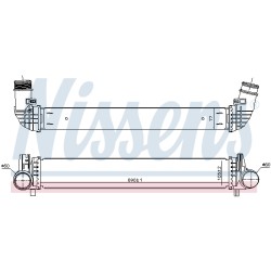 Intercooler Echangeur Radiateur Pour VW Polo Audi A1 2Q0145805A 2Q0145805B