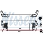 Intercooler Echangeur Radiateur Pour Suzuki SX4 Vitara 1362055P00