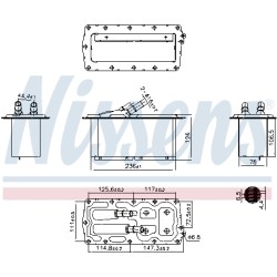 Intercooler Echangeur Radiateur Pour Ford C-Max II Focus III Galaxy 1804193