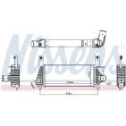 Intercooler Echangeur Radiateur Pour Nissan NP300 Navara 144615X00A