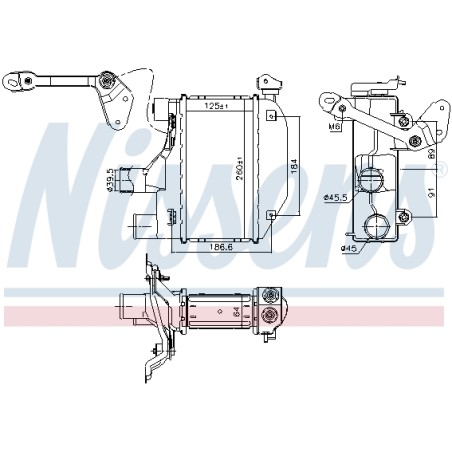 Intercooler Echangeur Radiateur Pour Toyota Corolla 17940-33020