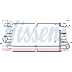 Intercooler Echangeur Radiateur Pour MERCEDES Classe M