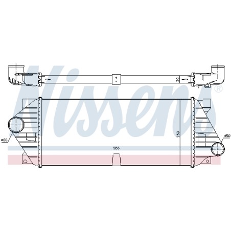 Intercooler Echangeur Radiateur Pour MERCEDES Classe M